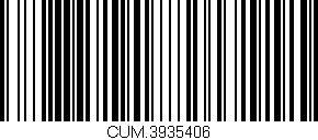 Código de barras (EAN, GTIN, SKU, ISBN): 'CUM.3935406'