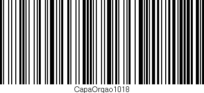 Código de barras (EAN, GTIN, SKU, ISBN): 'CapaOrgao1018'