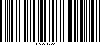 Código de barras (EAN, GTIN, SKU, ISBN): 'CapaOrgao2000'