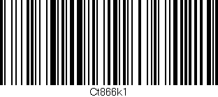 Código de barras (EAN, GTIN, SKU, ISBN): 'Ct866k1'
