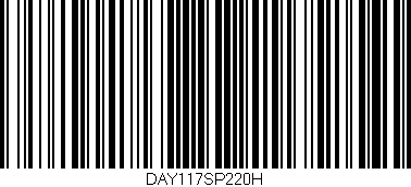 Código de barras (EAN, GTIN, SKU, ISBN): 'DAY117SP220H'