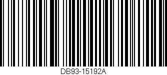 Código de barras (EAN, GTIN, SKU, ISBN): 'DB93-15192A'