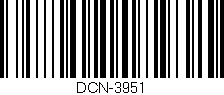 Código de barras (EAN, GTIN, SKU, ISBN): 'DCN-3951'
