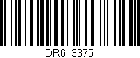 Código de barras (EAN, GTIN, SKU, ISBN): 'DR613375'
