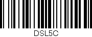 Código de barras (EAN, GTIN, SKU, ISBN): 'DSL5C'