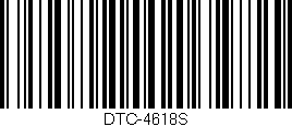 Código de barras (EAN, GTIN, SKU, ISBN): 'DTC-4618S'