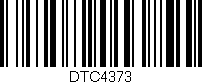 Código de barras (EAN, GTIN, SKU, ISBN): 'DTC4373'