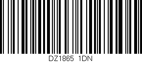 Código de barras (EAN, GTIN, SKU, ISBN): 'DZ1865/1DN'