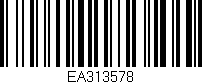 Código de barras (EAN, GTIN, SKU, ISBN): 'EA313578'