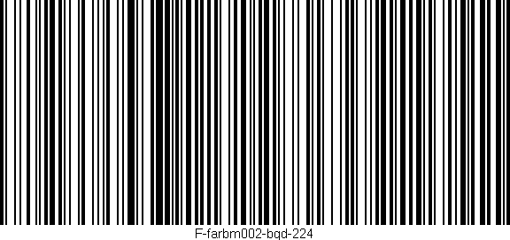 Código de barras (EAN, GTIN, SKU, ISBN): 'F-farbm002-bgd-224'