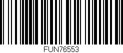 Código de barras (EAN, GTIN, SKU, ISBN): 'FUN76553'