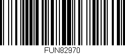 Código de barras (EAN, GTIN, SKU, ISBN): 'FUN82970'