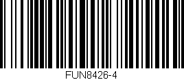 Código de barras (EAN, GTIN, SKU, ISBN): 'FUN8426-4'