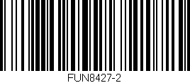 Código de barras (EAN, GTIN, SKU, ISBN): 'FUN8427-2'