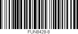 Código de barras (EAN, GTIN, SKU, ISBN): 'FUN8428-8'