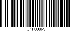 Código de barras (EAN, GTIN, SKU, ISBN): 'FUNF0000-9'