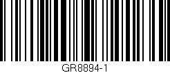 Código de barras (EAN, GTIN, SKU, ISBN): 'GR8894-1'