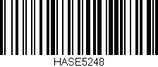 Código de barras (EAN, GTIN, SKU, ISBN): 'HASE5248'