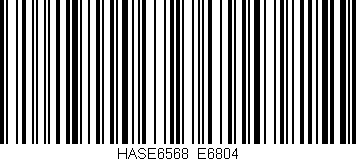 Código de barras (EAN, GTIN, SKU, ISBN): 'HASE6568/E6804'