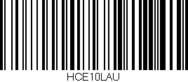 Código de barras (EAN, GTIN, SKU, ISBN): 'HCE10LAU'