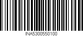 Código de barras (EAN, GTIN, SKU, ISBN): 'INA5300550100'