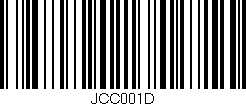 Código de barras (EAN, GTIN, SKU, ISBN): 'JCC001D'