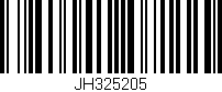 Código de barras (EAN, GTIN, SKU, ISBN): 'JH325205'