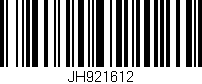 Código de barras (EAN, GTIN, SKU, ISBN): 'JH921612'