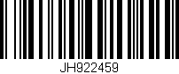 Código de barras (EAN, GTIN, SKU, ISBN): 'JH922459'