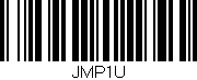 Código de barras (EAN, GTIN, SKU, ISBN): 'JMP1U'
