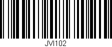 Código de barras (EAN, GTIN, SKU, ISBN): 'JVI102'