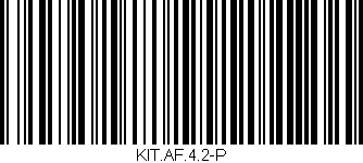 Código de barras (EAN, GTIN, SKU, ISBN): 'KIT.AF.4.2-P'