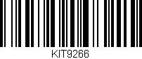 Código de barras (EAN, GTIN, SKU, ISBN): 'KIT9266'
