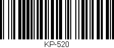 Código de barras (EAN, GTIN, SKU, ISBN): 'KP-520'