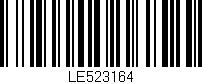 Código de barras (EAN, GTIN, SKU, ISBN): 'LE523164'