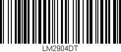 Código de barras (EAN, GTIN, SKU, ISBN): 'LM2904DT'