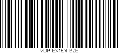 Código de barras (EAN, GTIN, SKU, ISBN): 'MDR-EX15APBZE'