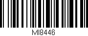 Código de barras (EAN, GTIN, SKU, ISBN): 'MI8446'