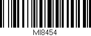 Código de barras (EAN, GTIN, SKU, ISBN): 'MI8454'