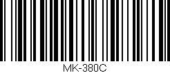 Código de barras (EAN, GTIN, SKU, ISBN): 'MK-380C'
