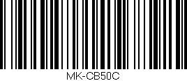 Código de barras (EAN, GTIN, SKU, ISBN): 'MK-CB50C'