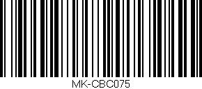 Código de barras (EAN, GTIN, SKU, ISBN): 'MK-CBC075'