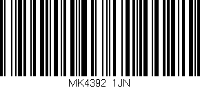 Código de barras (EAN, GTIN, SKU, ISBN): 'MK4392/1JN'