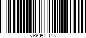 Código de barras (EAN, GTIN, SKU, ISBN): 'MK6057/1PN'