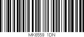 Código de barras (EAN, GTIN, SKU, ISBN): 'MK6559/1DN'