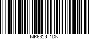 Código de barras (EAN, GTIN, SKU, ISBN): 'MK6623/1DN'