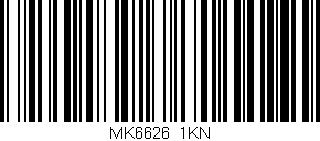 Código de barras (EAN, GTIN, SKU, ISBN): 'MK6626/1KN'