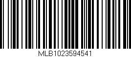 Código de barras (EAN, GTIN, SKU, ISBN): 'MLB1023594541'