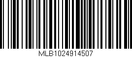 Código de barras (EAN, GTIN, SKU, ISBN): 'MLB1024914507'