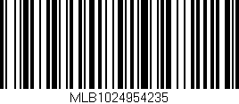 Código de barras (EAN, GTIN, SKU, ISBN): 'MLB1024954235'